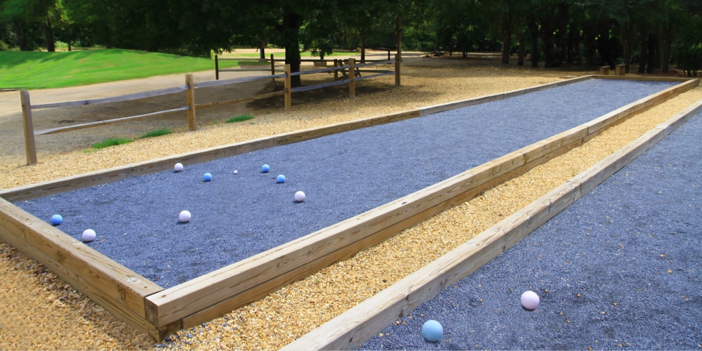 bocce ball court materials near San Francisco