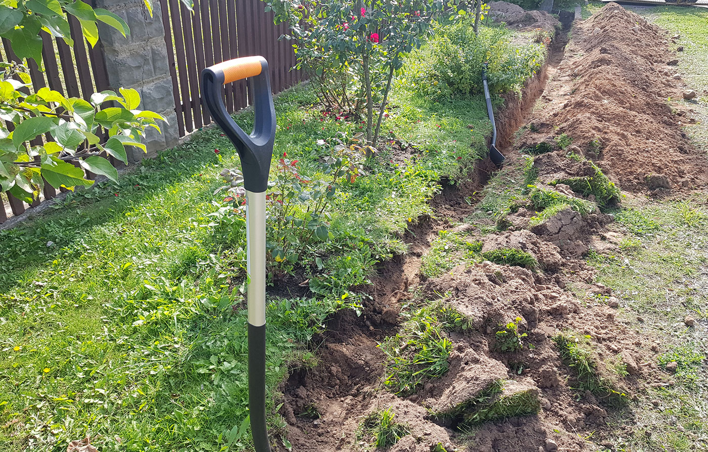 Lyngso - French Drain Ditch